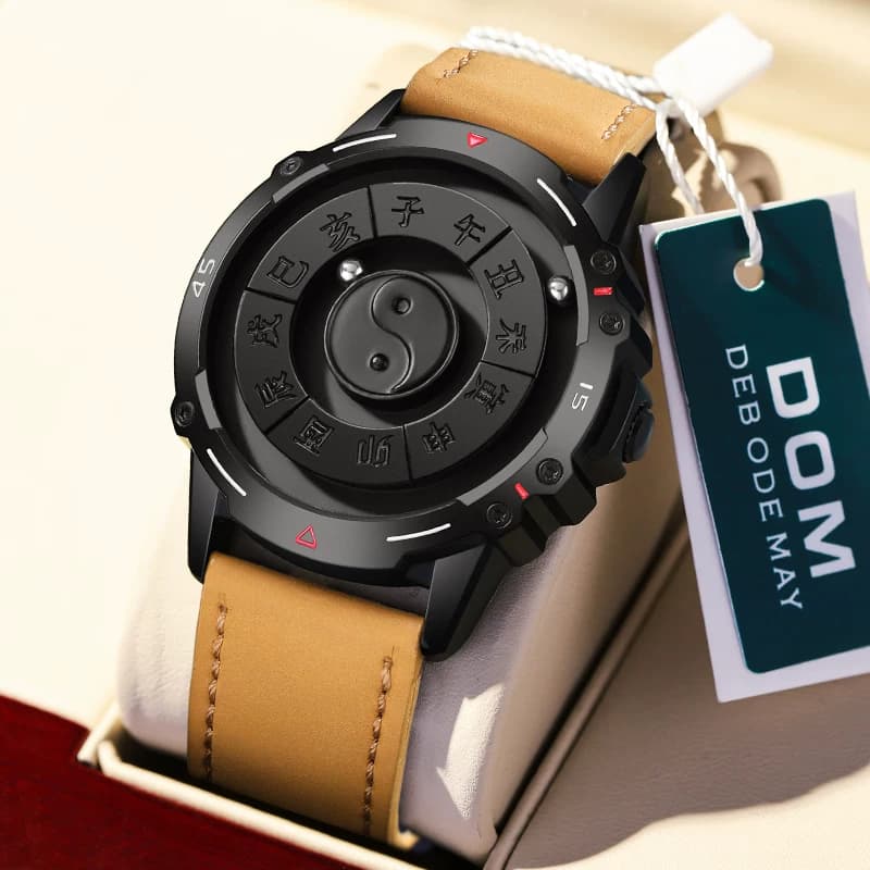 Black Brown Leather - Men's