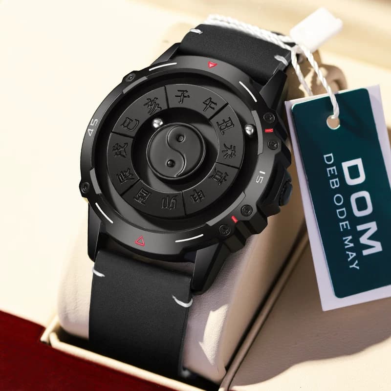 Black Double White Line - Men's